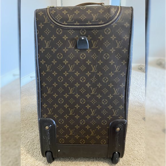 Authentic Louis Vuitton Eole 60 Monogram Canvas Travel Bag Roller Luggage Duffle - Picture 14 of 16